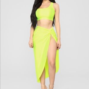 Fashion Nova skirt set